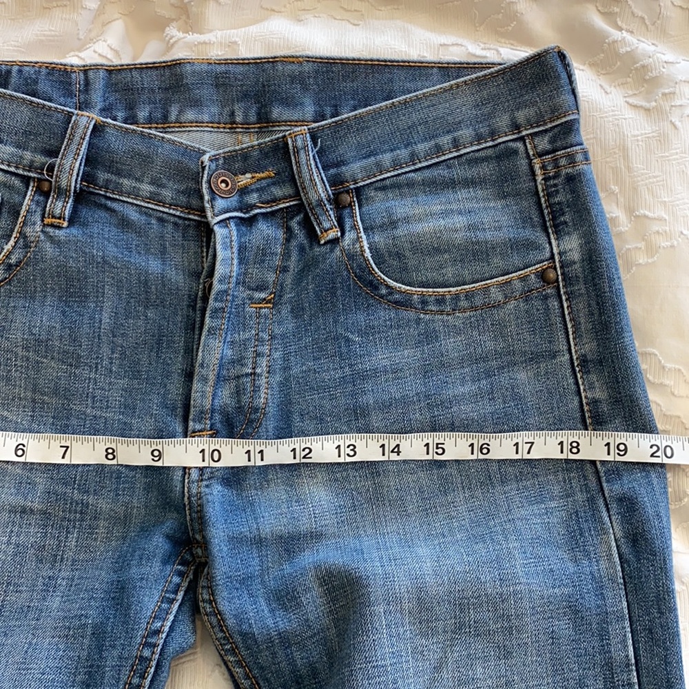 Diesel denim jean 30 waist 33 inseam blue button fly 5 pocket 100% cotton - Picture 13 of 16
